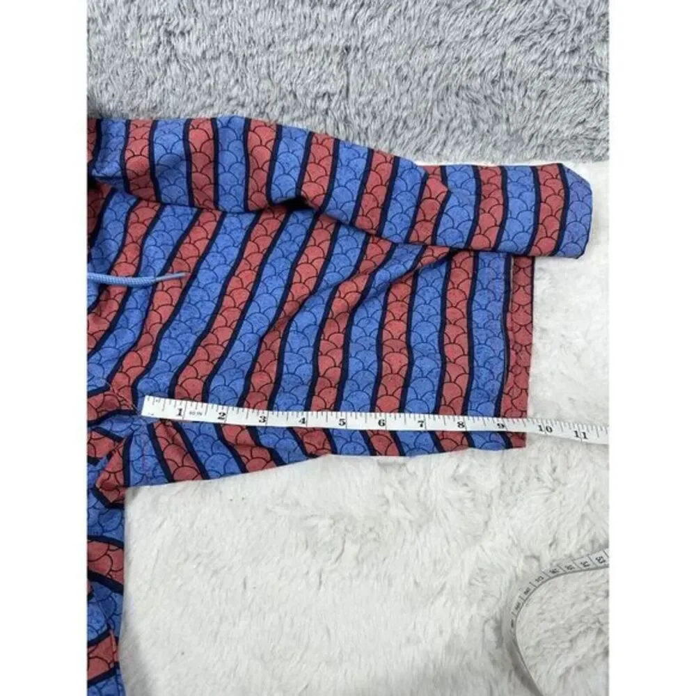 Vineyard Vines 1M0309‎ Men's Angler Stripe Jetty Red Swim Board Shorts Sz 38